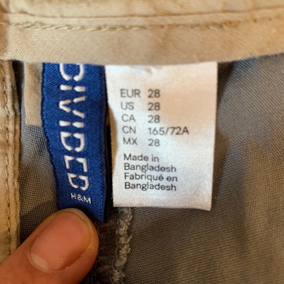 HM light blue shorts - Picture 2 of 3